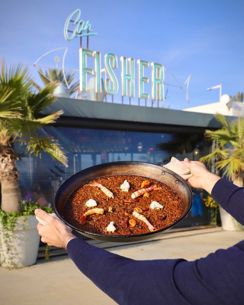 Paella en Can Fisher