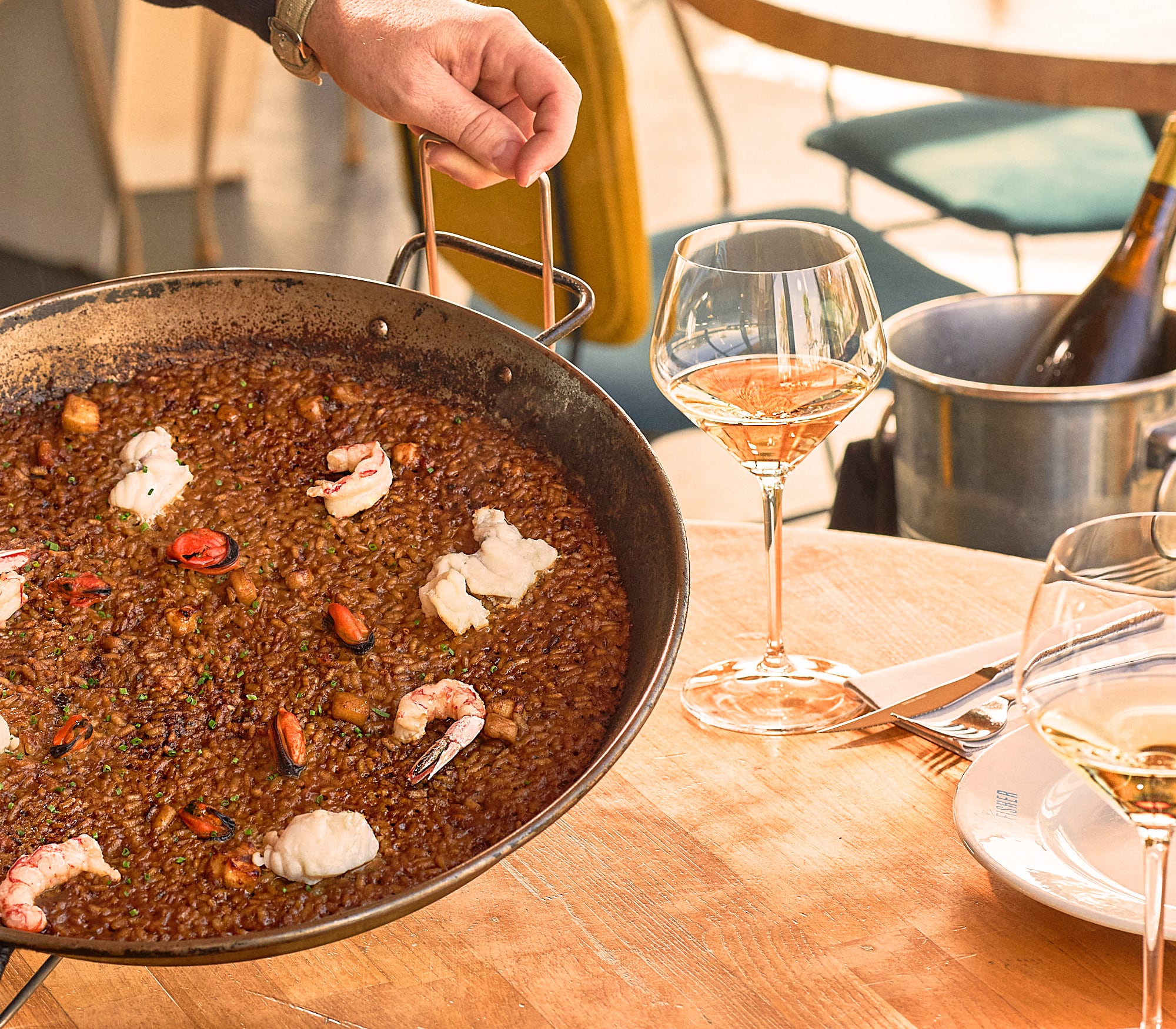 El arroz como arte y ritual en Can Fisher