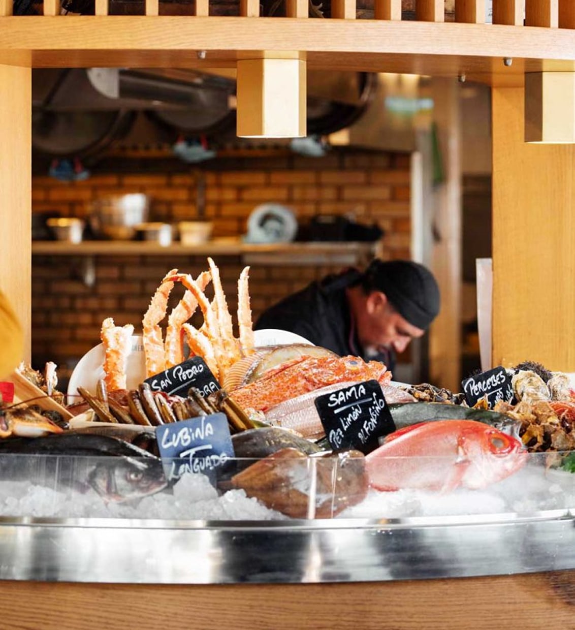 Marisco en Barcelona en Can Fisher